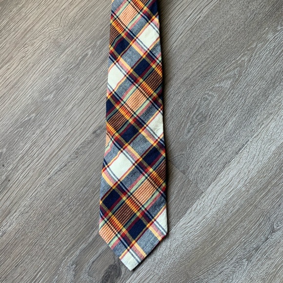 J. Crew Madras Tie - Picture 1 of 5